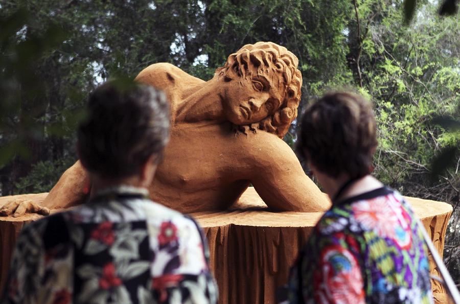 AUSTRALIA-WINDSOR-SAND SCULPTURE-CONTEST