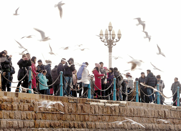 Zhanqiao Pier in Qingdao