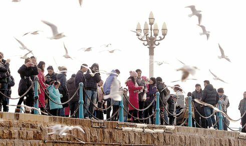 Zhanqiao Pier in Qingdao