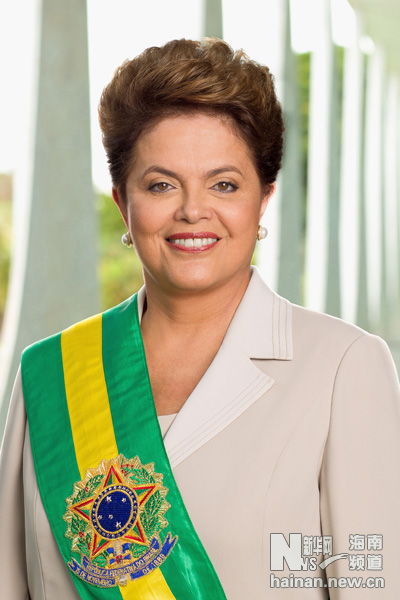 Dilma Rousseff, President of Brazil, one of the 'top 11 best dressed female politicians in the world' by China.org.cn.