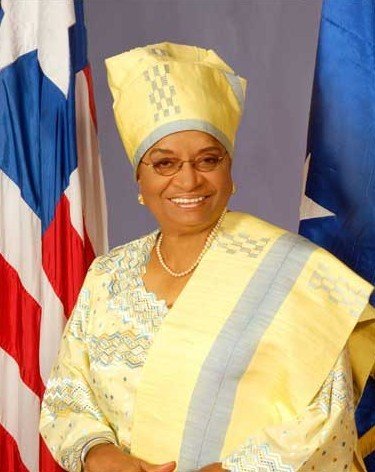 Ellen Johnson Sirleaf, President of Liberia, one of the 'top 11 best dressed female politicians in the world' by China.org.cn.