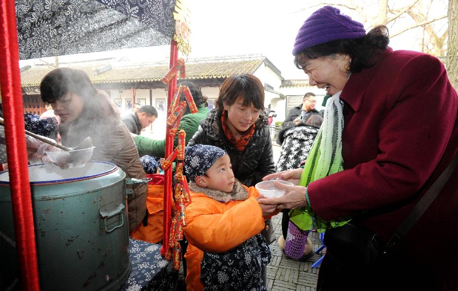 #CHINA-LABA PORRIDGE-CHILDREN (CN)