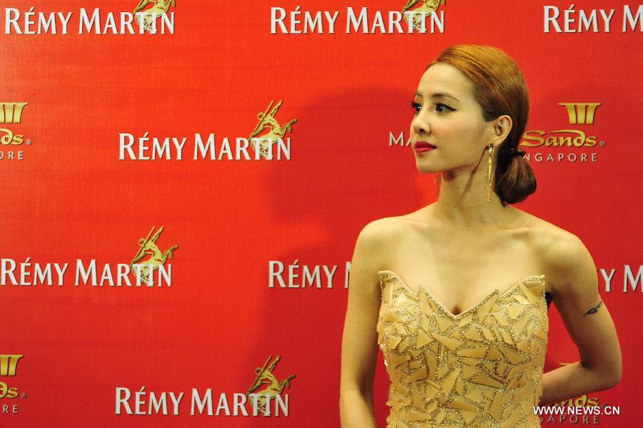 Jolin Tsai attends Remy Martin Centaur Dance competition as judge