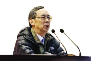 Zhu Qingshi, president of South University of Science and Technology of China reiterates the importance of de-politicization of universities.[File photo]