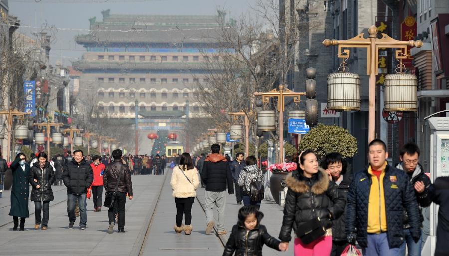 CHINA-BEIJING-QIANMEN STREET-BEIJING CULTURE (CN)