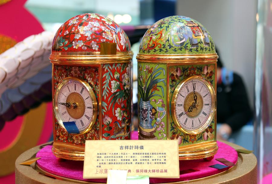 CHINA-HONG KONG-CLOISONNE-EXHIBITION (CN)