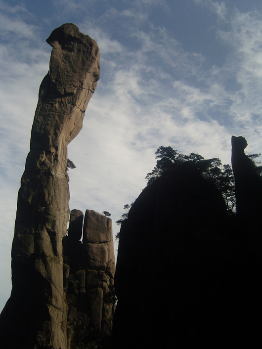 Located to the northeast of Shangrao City, Jiangxi Province, Mt. Sanqingshan was inscribed on UNESCO's World Heritage List. The granite landforms are the most valued component of Sanqingshan landscape.