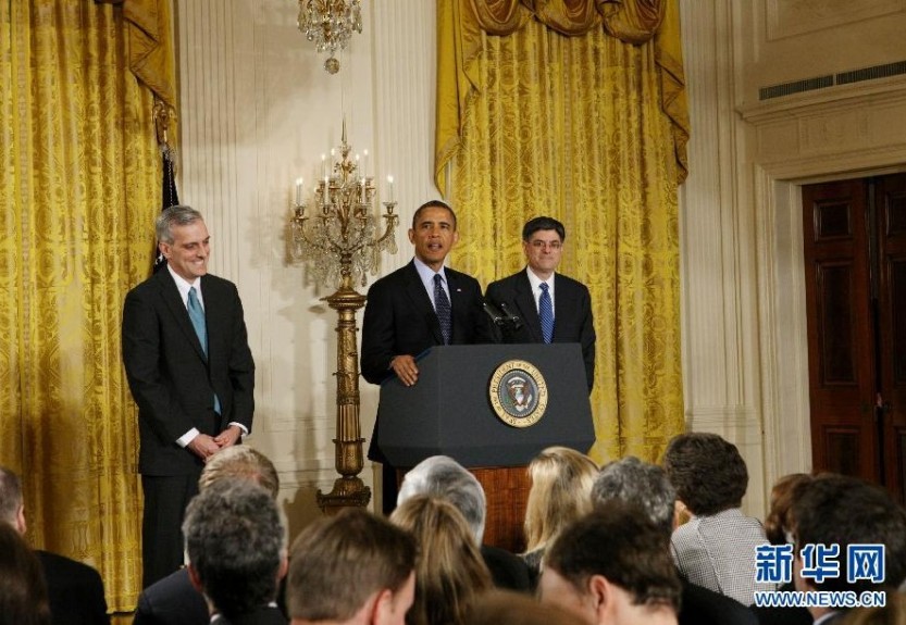 U.S. President Barack Obama on Friday named Deputy National Security Advisor Denis McDonough his new chief of staff, replacing outgoing Jack Lew. [Xinhua]