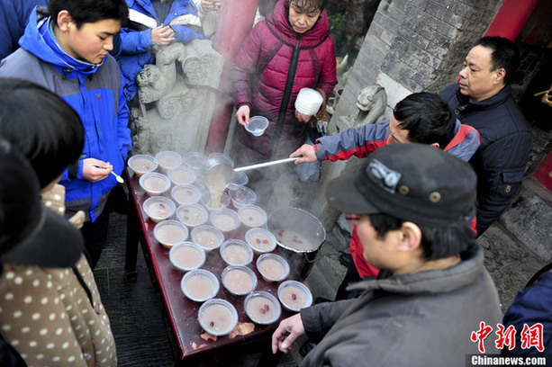 Celebrate Laba Festival with sweet porridge