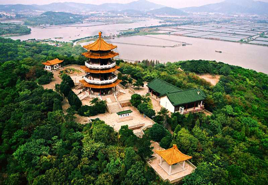 Wuxi, Jiangsu Province, one of the 'top 10 China's satisfying tourist cities of 2012' by China.org.cn.