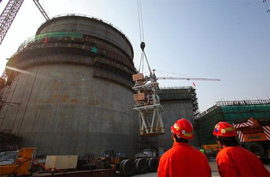 China is on course to build its first ever third-generation nuclear power station in Sanmen, Chinas Zhejiang province.