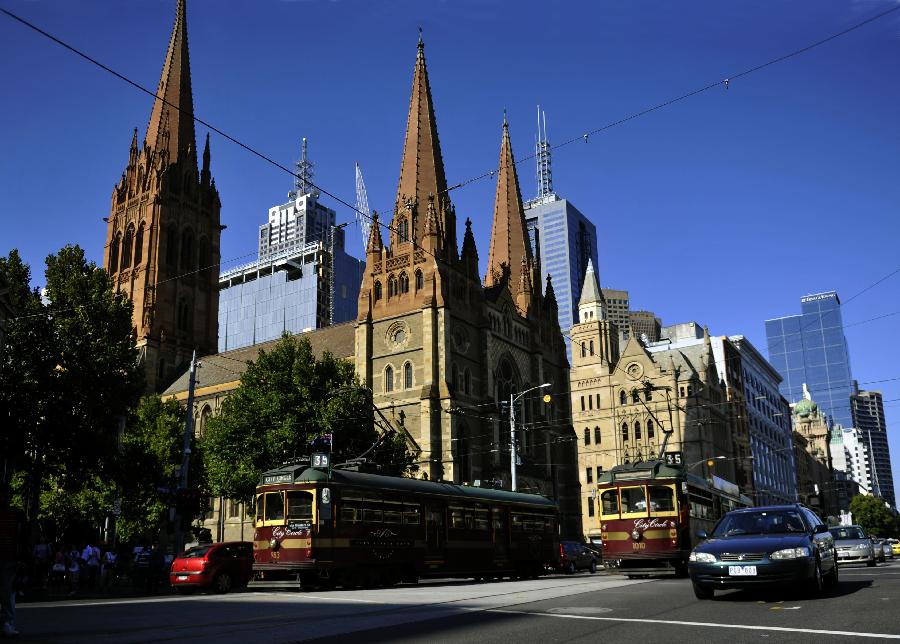 AUSTRALIA-MELBOURNE-TRAM