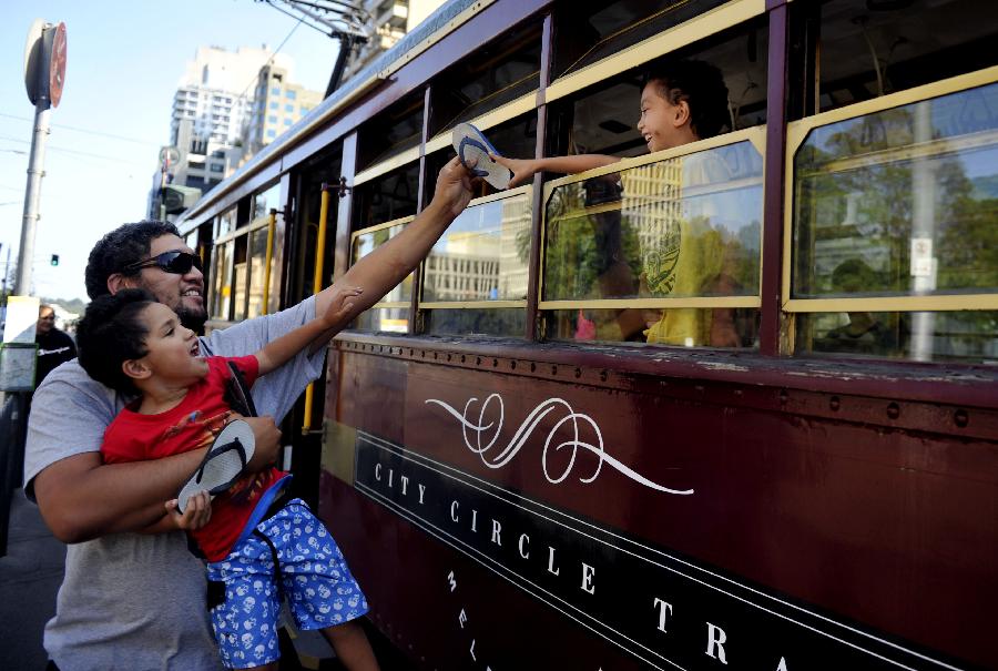 AUSTRALIA-MELBOURNE-TRAM