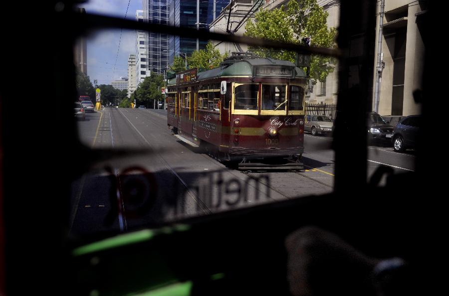 AUSTRALIA-MELBOURNE-TRAM