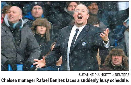 Benitez rues fixture pile-up