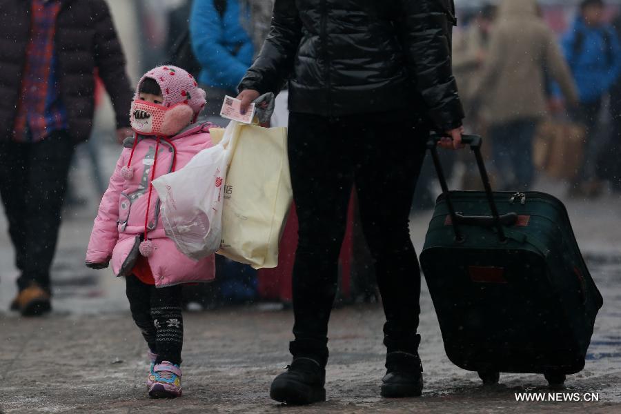 CHINA-BEIJING-SPRING FESTIVAL-TRAVEL-CHILDREN (CN)