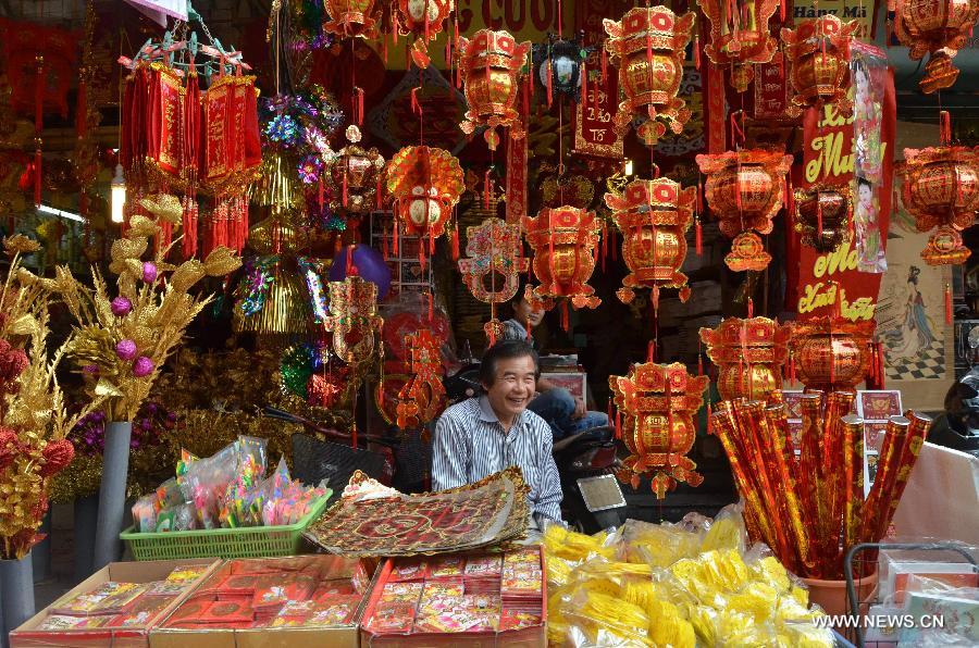Lunar New Year festival preparation in Vietnam - China.org.cn