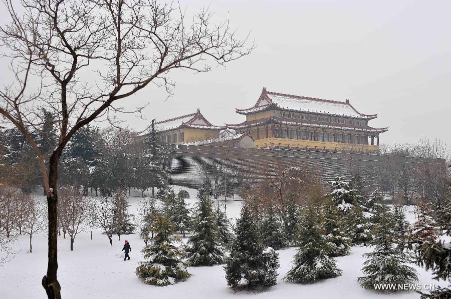 #CHINA-SHANDONG-QINGZHOU-SNOW-SCENERY (CN)