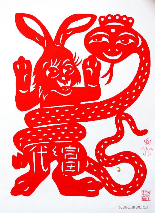 #CHINA-JIANGSU-XUZHOU-PAPER-CUT ARTIST (CN)
