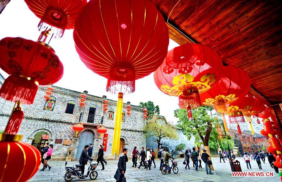 CHINA-FUZHOU-SPRING FESTIVAL-DECORATIONS (CN)