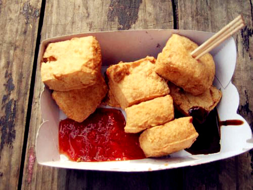 Stinky tofu