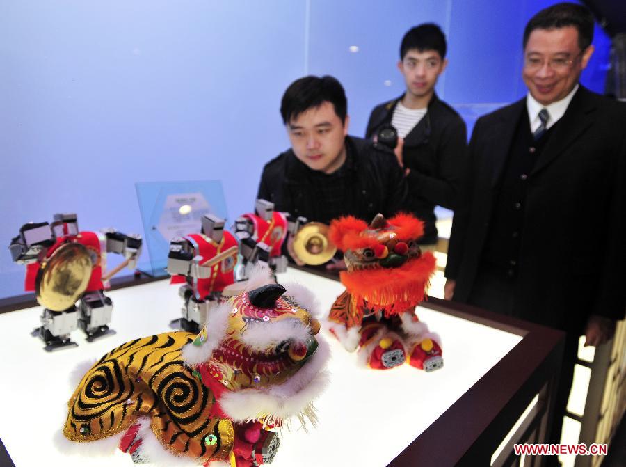 Robot pavilion opens to public at Taipei Expo Park