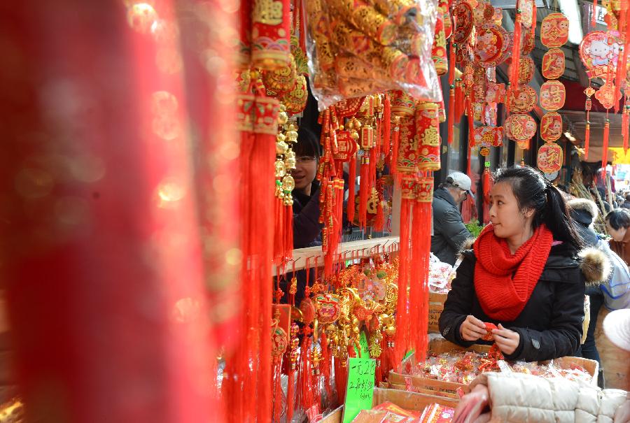 U.S.-NEW YORK-CHINESE NEW YEAR-PREPARATION