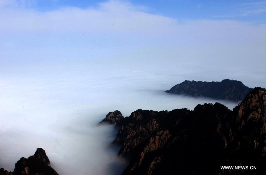 #CHINA-ANHUI-HUANGSHAN MOUNTAIN-CLOUD (CN)