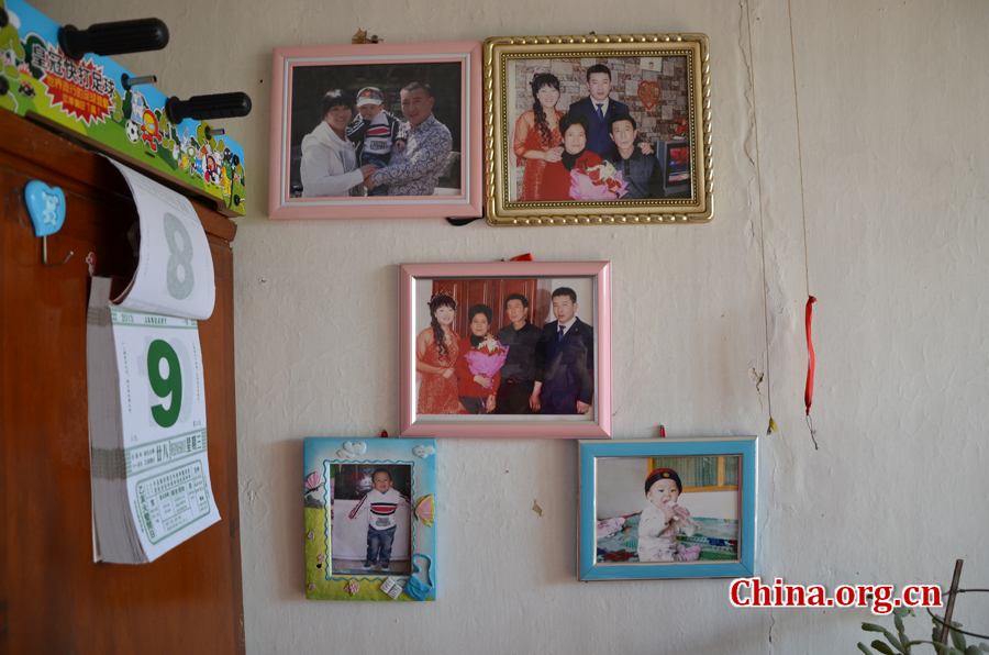 Family photos of Gao Yubo. [By Gong Yingchun/China.org.cn]