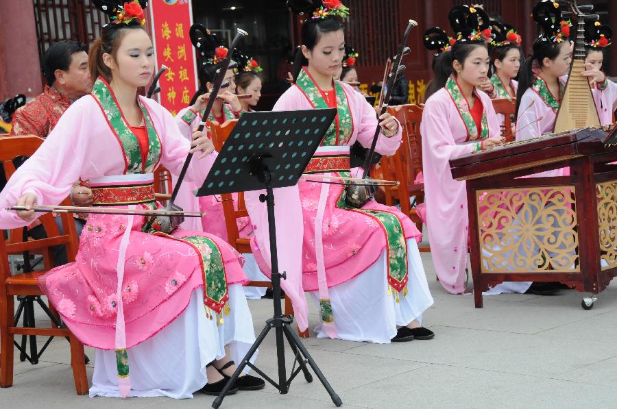 CHINA-FUJIAN-MAZU TEMPLE-RITUAL (CN)