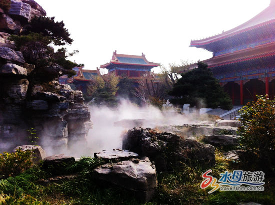 Sanxian Mountain in Penglai