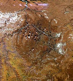 Top 10 largest meteor craters on Earth by China.org.cn - Popigai Crater 