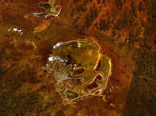 Top 10 largest meteor craters on Earth by China.org.cn - Acraman Crater