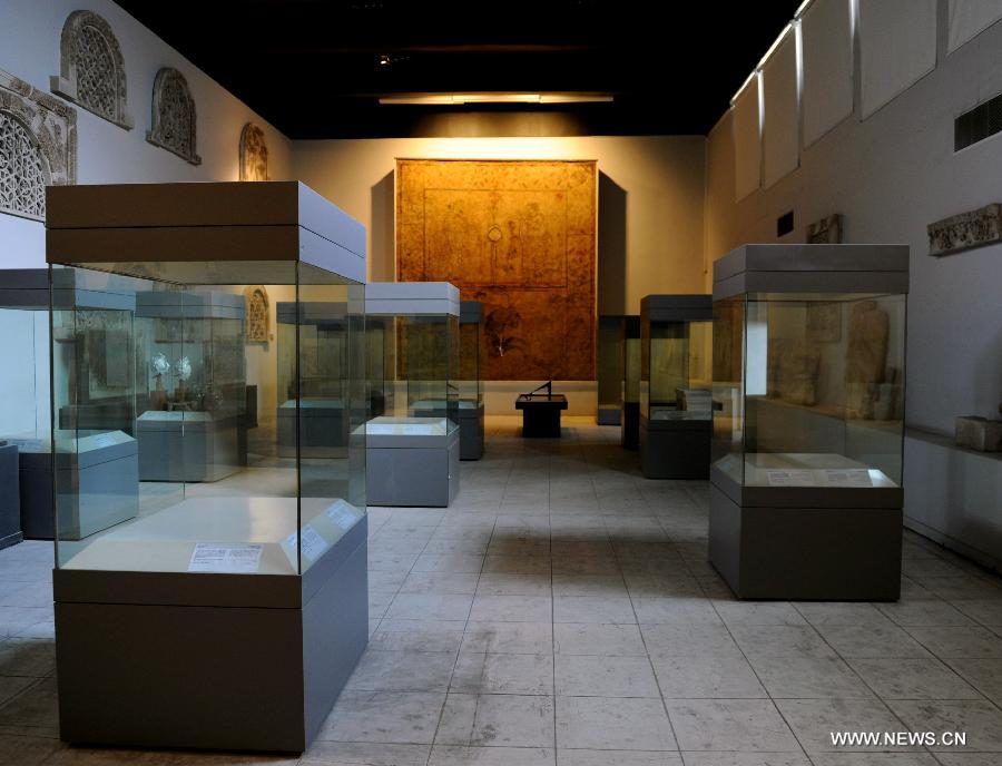 SYRIA-DAMASCUS-MUSEUM-CLOSE