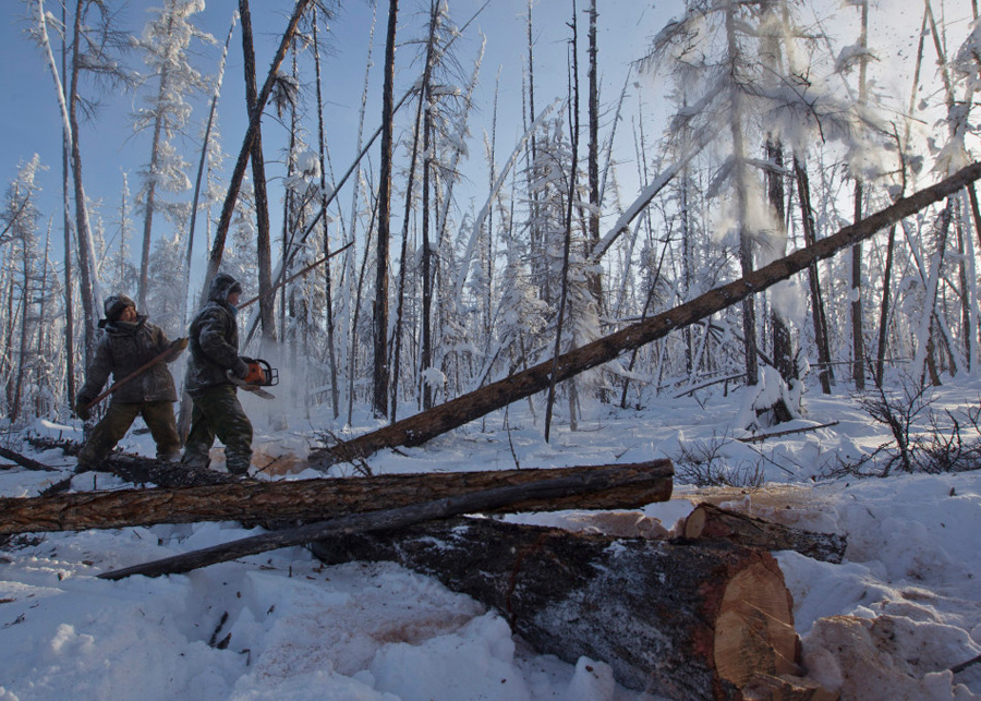 探秘零下71度世界最寒冷人类居住地 Russian Village Oymyakon Coldest In World - China.org.cn