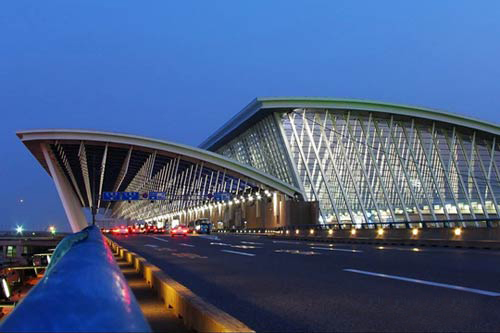 Shanghai Pudong International Airport, one of the 'top 10 airports in China 2012' by China.org.cn.