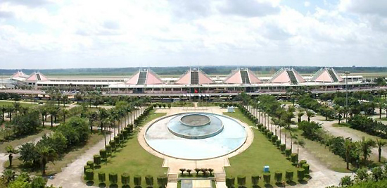 Haikou Meilan International Airport, one of the 'top 10 airports in China 2012' by China.org.cn.