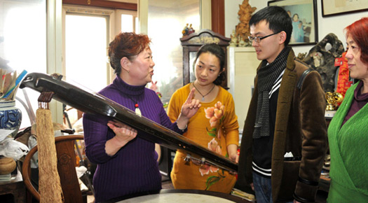 Guqin master wants to protect intangible culture