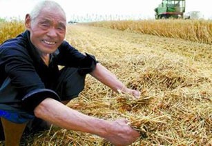 China's rural poor population declines.[File photo]