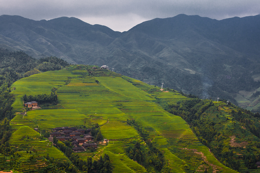 Located on Longji Mountain of Pingan Village, Longji Terrace, also known as Longsheng Terrace Field, is a fascinating scenic spot. First constructed in Yuan Dynasty and completed in Qing Dynasty, it has over 650 years of history.