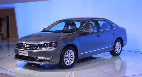 Volkswagen Passat, one of the 'top 10 best-selling sedans in China 2012' by China.org.cn.