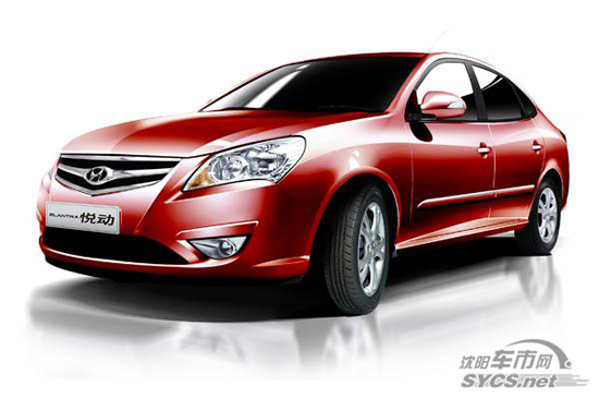 Hyundai Elantra YD, one of the 'top 10 best-selling sedans in China 2012' by China.org.cn.