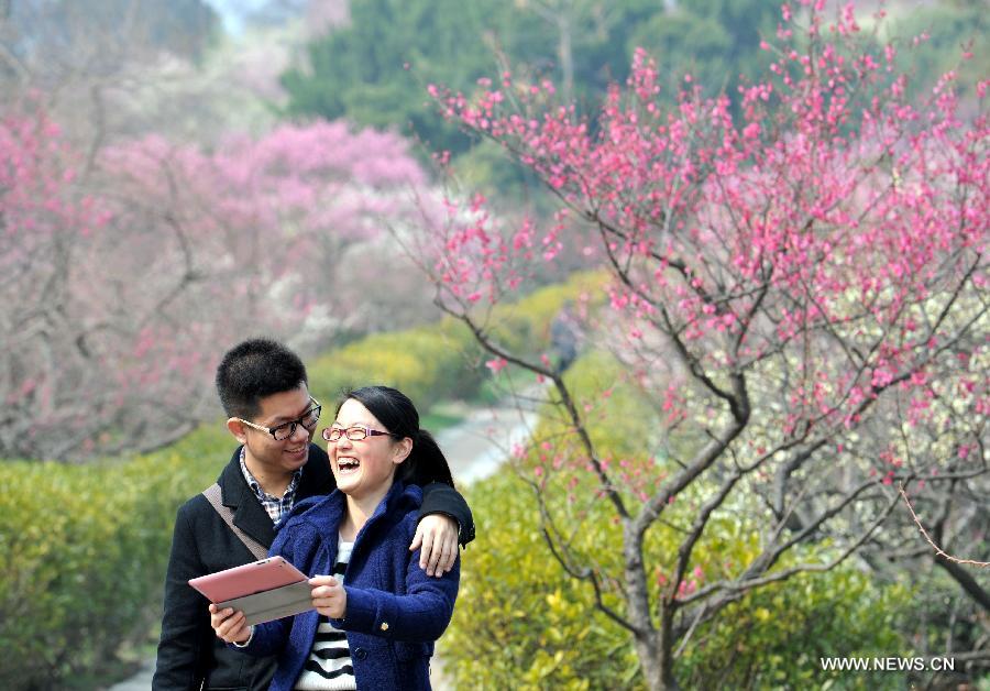 #CHINA-JIANGSU-SCENERY-PLUM BLOSSOM (CN)