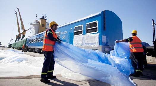 Chinese wagons to be used on Argentine railways