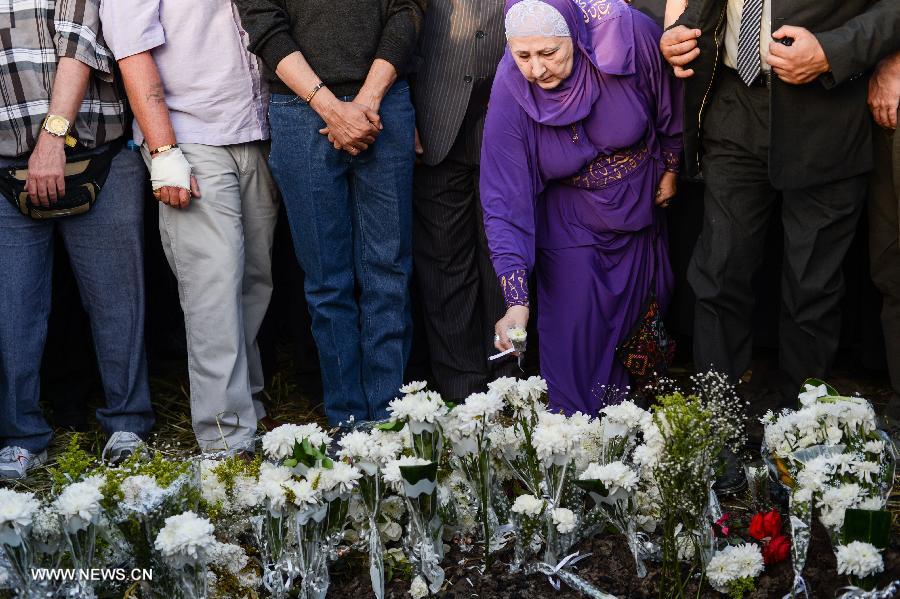 EGYPT-LUXOR-BALLOON EXPLOSION-MOURNING 
