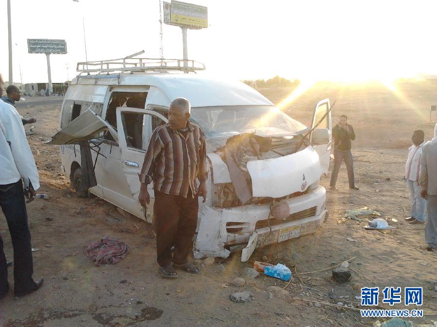 1 Chinese killed, 3 injured in a hignway accident in Egypt. [Photo/Xinhua]