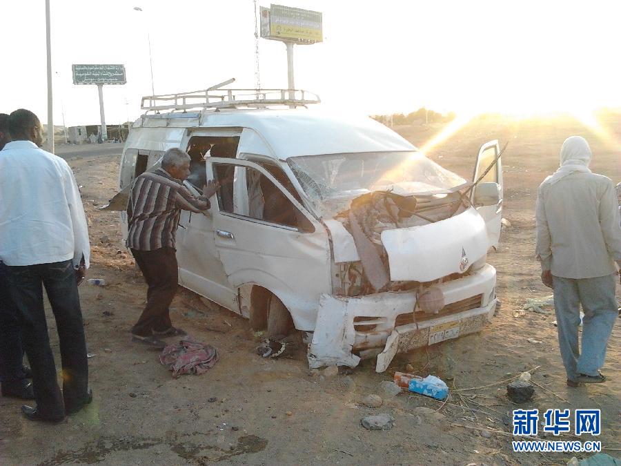 1 Chinese killed, 3 injured in a hignway accident in Egypt. [Photo/Xinhua]