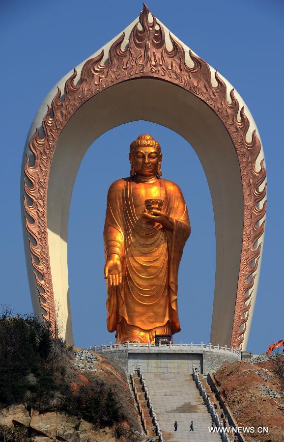 CHINA-JIANGXI-DONGLIN-BUDDHA STATUE (CN)