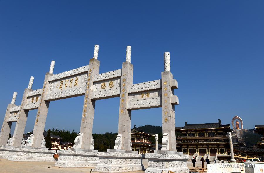 CHINA-JIANGXI-DONGLIN-BUDDHA STATUE (CN)