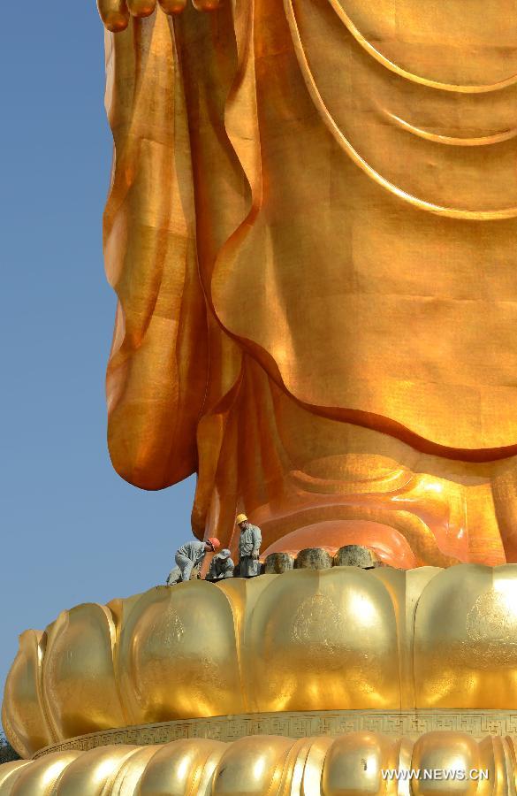 CHINA-JIANGXI-DONGLIN-BUDDHA STATUE (CN)